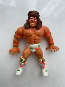 Raro WWE el Definitivo Guerrero Hasbro Figura de Acción Lucha Libre Wwf Serie 2 - Imagen 1 de 3