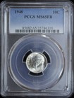 1946 Roosevelt Dime Pcgs Ms 65 Fb (2431019)