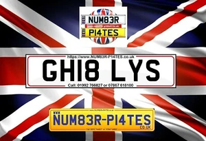 GH18 LYS, Maserati, GHIBLI S, Cherished Reg Number, Private Plate, NAME - Picture 1 of 11