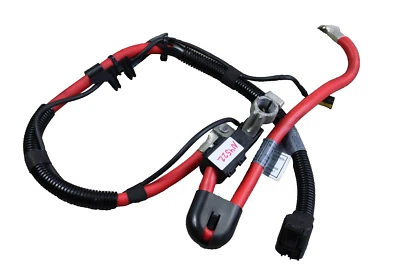 *02-08 BMW E65 E66 745LI 750I 760I B7 REAR TRUNK BATTERY POSITIVE TERMINAL CABLE - Image 1 of 4