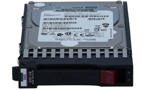 HP - J9F44A - Dual Port Enterprise 2,5" SAS 300 GB - Festplatte - 10.000 rpm - I - Afbeelding 1 van 3
