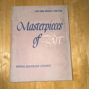 New York World's Fair 1940, Masterpieces of Art, Official Illustrated Catalogue - Picture 1 of 24