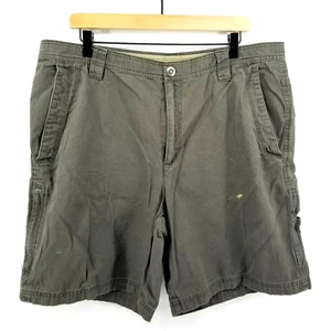 Columbia Sportswear Men's Dark Gray Omni-Shield Cotton 9" Shorts, Size 38 - Picture 1 of 12