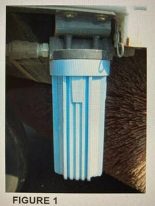 1025993 Elgin Sweeper Water Filter Housing - Picture 1 of 4