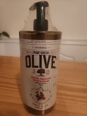 Gel de ducha Korres Pure Greek Olive 33,81 OZ Foto 1 de 3