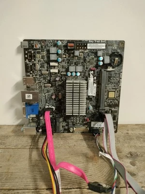 ECS BAT-I2 Motherboard Mini-ITX Intel Bay Trail I/J1900 HDMI/VGA/LVDS DDR3  ✅ - Immagine 1 di 4