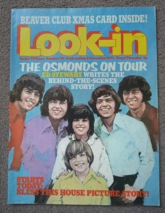 Look-In magazine - 8 Dec 1973 - The Osmonds - Picture 1 of 6