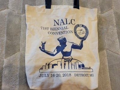 Bolsa National Association of Letter Carriers NALC 71ª Convención Detroit MI Foto 1 de 4