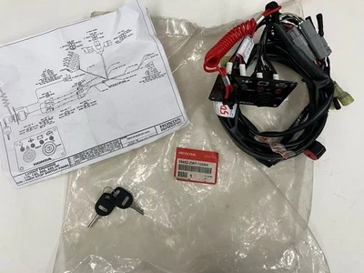OEM HONDA IGNITION SWITCH PANEL WITH HARNESS 36452-ZW7-100AH (NOS) - Image 1 of 4