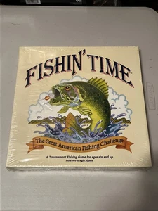 Versiegelt NEU verpackt Vintage 1986 Fishin 'Time Brettspiel - Bild 1 von 8