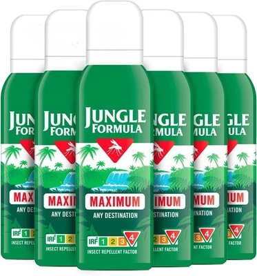 Maximum Repellent Aerosol Bundle - Pack of 6 x 125ml for Ultimate Protection - Image 1 of 4