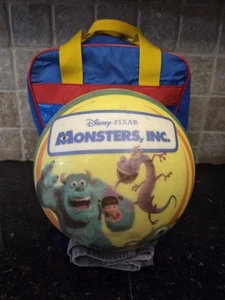 Vintage Disney Pixar Monsters Inc Wazowski Brunswick Bowling Ball 6 lbs 15oz - Picture 1 of 15