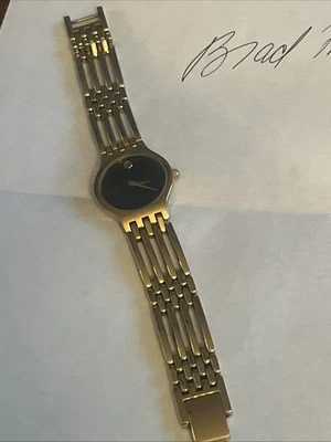 Ladies 2-Tone Movado Esperanza Museum Dial Quartz Watch.  Bargain Listing - Image 1 of 4