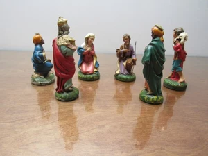 LOTE de 8 HERMOSOS Fontanini Vintage Escala 5"" Mary Joseph Wisemen Shepard - Imagen 1 de 11
