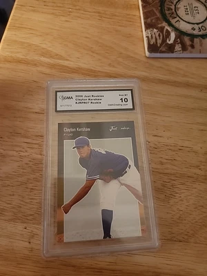 CLAYTON KERSHAW 2006 JUST MINORS PREVIEW ROOKIE CARD GRADED 10 GEM MINT  DODGERS - Image 1 of 2