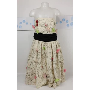 Girls River Island Strapless Dress Age 6 Special Occasion Rare Bridesmaid - Picture 1 of 14