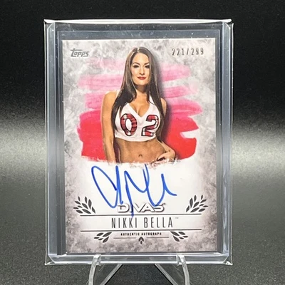 2016 Topps WWE Undisputed - Autographs Nikki Bella #UA-NB /299 - Image 1 of 2
