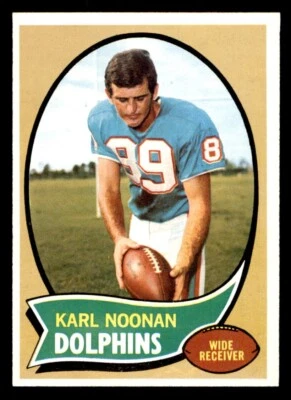 1970 Topps Football #223 Karl Noonan EX/MT *d9 - Image 1 of 2