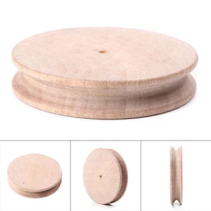 Burnisher Leather Craft Edge Runde Form Holz Slicker New Leathercraft Tool 1PC - Bild 1 von 7