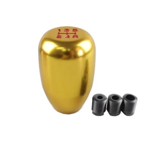 GOLD 5 Speed Aluminum Billet Manual Car Gear Shift Knob Shifter Lever for Acura - Picture 1 of 2