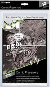 Ultra Pro x10 Ultraklar Aktuelle Größe Comic Konservierer hält bis zu 7" x 10" - Bild 1 von 2