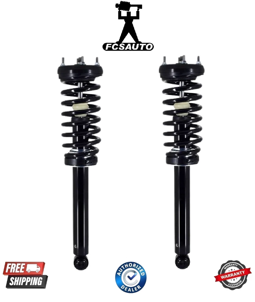 Puntal de suspensión delantera L/R y muelle helicoidal FCS se adapta a 00-02 Jaguar tipo S Foto 1 de 1