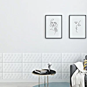 for Bed Headboards Peel and Stick Wall Decoration Wall Panels Foam Wall Sticker - Picture 1 of 18