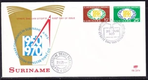 Suriname 1970 Secondary Education FDC #E74 Unaddressed - Picture 1 of 1