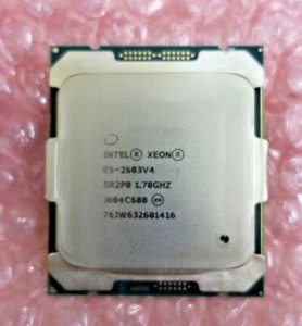 Intel Xeon E5-2603 V4 CPU 1.7GHz 6 Core Processor (BX80660E52603V4) SR2P0 - Picture 1 of 1