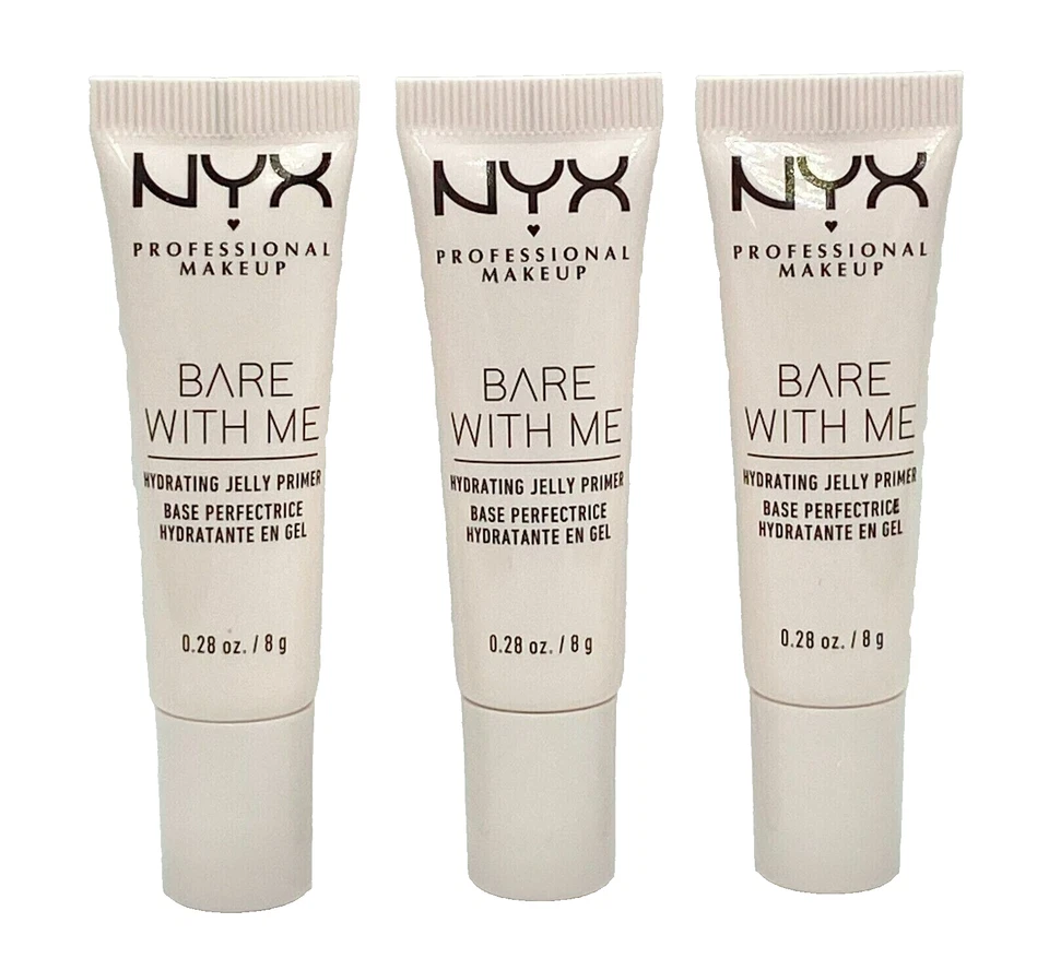 NYX Primer Professional Makeup Bare With Me Jelly Gripping Mini 0.28 oz (3 Pack) - Image 1 of 2