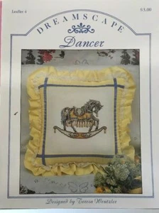 Cross Stitch Pattern: Dreamscape Dancer (Teresa Wentzler) Carousel Horse - Picture 1 of 1