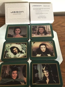 GONE WITH THE WIND Scarlett Coasters - Picture 1 of 7