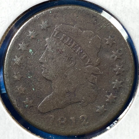 1812 1C Classic Head Cent (73572) Cover