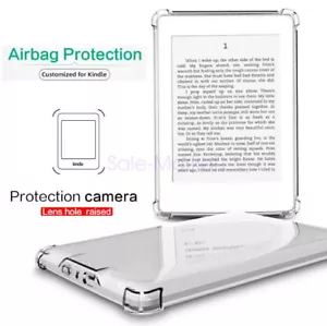 For Amazon Kindle Basic 11th Gen 2024 Clear Case Cover & Screen Protector - Picture 1 of 12