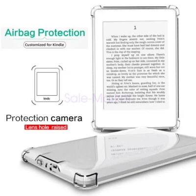 For Amazon Kindle Basic 11th Gen 2024 Clear Case Cover & Screen Protector - Image 1 of 4