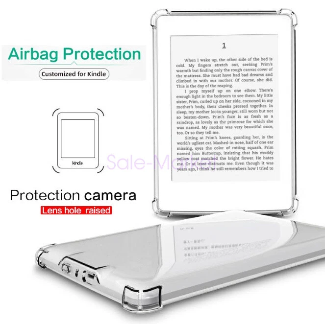 For Amazon Kindle Basic 11th Gen 2024 Clear Case Cover & Screen Protector - Image 1 of 4