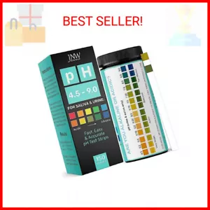 pH Test Strips for Urine and Saliva - 150 Litmus Paper pH Test Strips with Ebook - Picture 1 of 2