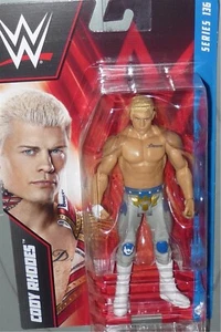 CODY RHODES - WWE Mattel Basic Series 136 Wrestling Action Figur Spielzeug DMG PKG - Bild 1 von 1
