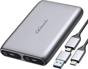 Dual-Bay 10Gbps M.2 NVME SSD Enclosure Tool Free M.2 NVMe to USB Adapter USB - Picture 1 of 16