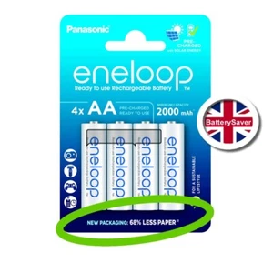 Panasonic eneloop AA Battery (4 Pack) ** 6th Generation BK-3MCDE-4CP ** 10 Year - Picture 1 of 1