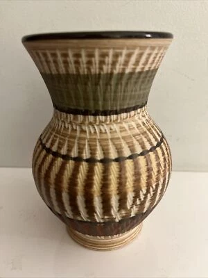 West Germany Vase -DÜMLER & BREIDEN Dee Cee 'Terra' Series Vase 111/12 1960's - Image 1 of 4