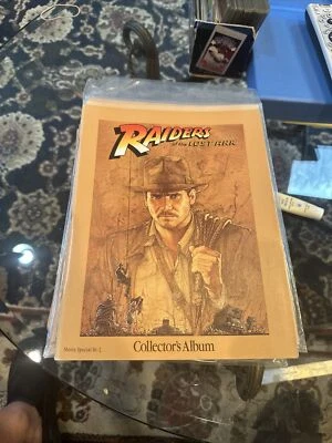 Raiders Of The Lost Ark Indiana Jones Collector's Album Magazine 1981 N Mint - Image 1 of 4