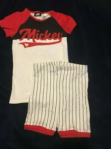 COTTON ON DISNEY MICKEY MOUSE BOYS PJ'S PYJAMAS BNWT SZ 8 FREE POST (H11 - Picture 1 of 2