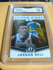 JORDAN BELL WARRIORS 2017 OTTICA ROOKIE KINGS RC # 29 GRADO 10 L@@K - Foto 1 di 1
