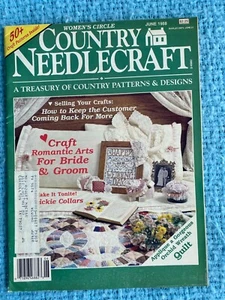 Country Needlecraft Craft Designs junio 1988 - Imagen 1 de 2