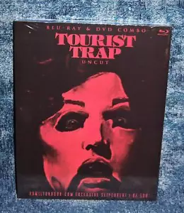 NEW RARE OOP HAMILTON FULL MOON TOURIST TRAP HORROR BLU RAY 1979 & LE SLIPCOVER - Picture 1 of 3