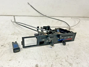 1990-1991 Toyota 4Runner & Pickup heater A/C switch HVAC control panel w cables - Picture 1 of 7