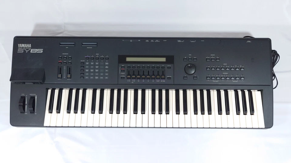 Yamaha SY85 61keys Digital Synthesizer Keyboard Made in Japan - Image 1 of 4