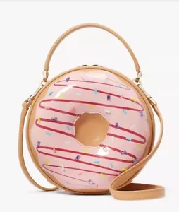 Neu mit Etikett Kate Spade Kaffeepause 3D Donut Umhängetasche - Bild 1 von 9
