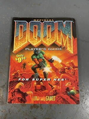 Guía Oficial del Jugador de Doom Brady Games para Super NES SNES Guía de Estrategia Foto 1 de 4